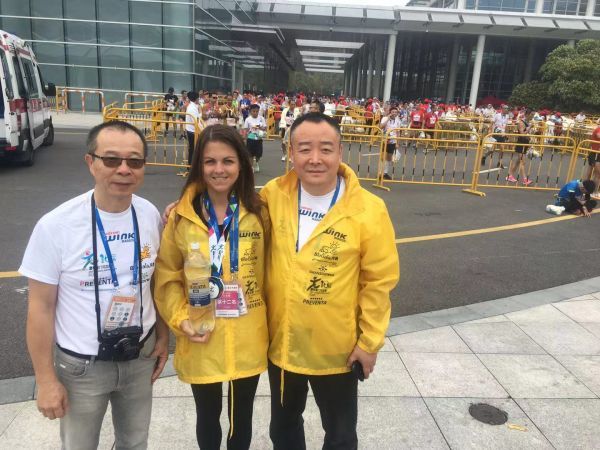 Wink Maraton Xiamen Maraton Szabó Nóra versenyzővel