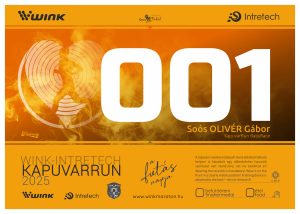 Wink-Intretech KapuvárRun 2025 rajtszám