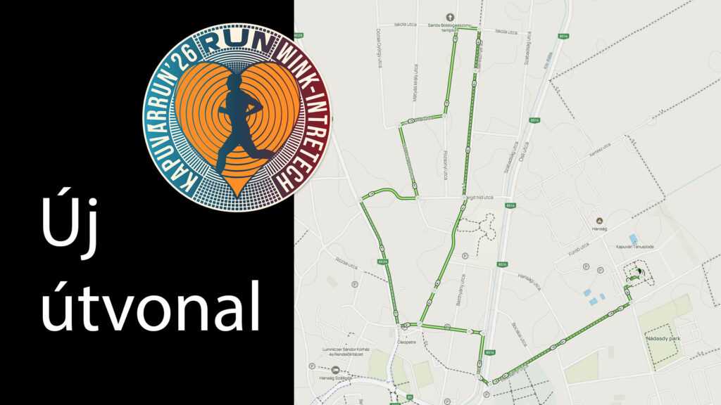 Új futópálya! - Wink-Intretech KapuvárRun 2026 futóverseny